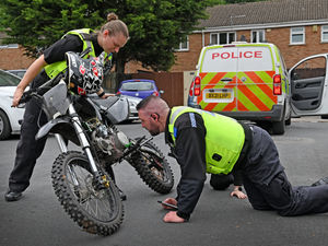 Supporting image for story: Three arrests and several bikes seized during police operation targeting illegal biking in Walsall