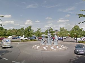 The entrance to Telford Forge Retail Park. Photo: Google