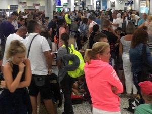 Supporting image for story: Birmingham Airport chaos: Tourists touch down nearly 30 hours late after nightmare journey from Portugal