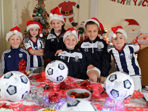 Supporting image for story: Video: Festive treat for Albion-mad kids