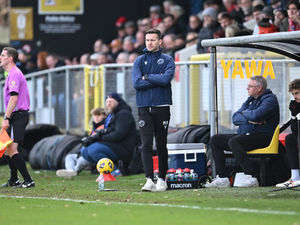 Supporting image for story: Mat Sadler hails Walsall goal scorer Priestley Farquharson after Harrogate win