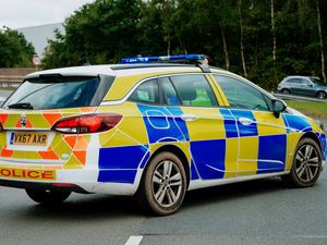 Supporting image for story: M54 closed near Telford due to police incident