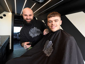Supporting image for story: Dudley school thanks popular mobile barber after pupils treated to free haircuts for second time