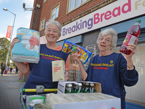 Supporting image for story: Charity gives out more emergency food parcels than ever before in the West Midlands but donations are drying up