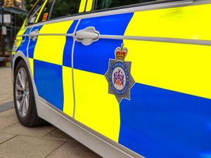 A police car