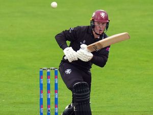 Somerset’s James Rew during the 2024 Metro Bank One Day Cup Final