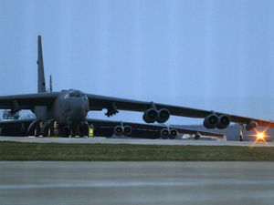 Supporting image for story: RAF base near beauty spot Cotswolds 'to be used by the US' as part of military operation on Iran