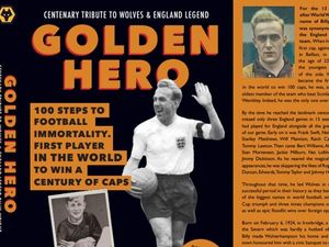 Supporting image for story: Book signing event for new book celebrating Wolves hero