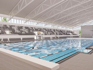Supporting image for story: Designs showcase £60m Commonwealth Games Aquatics Centre