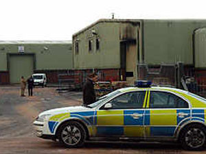 Supporting image for story: Factory unit hit by blaze