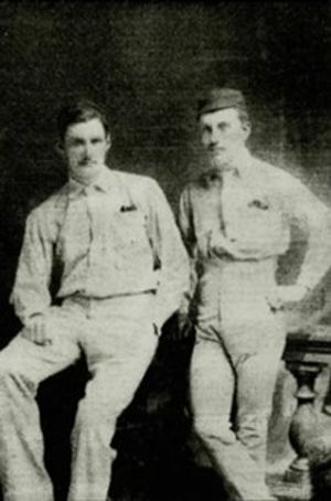 Jack Baynton (left) and John Brodie