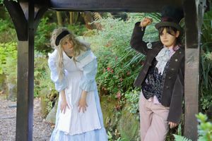 Shropshire Youth Theatre will be performing Alice in Wonderland in the Dingle for the event.