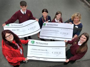 Supporting image for story: School in Shrewsbury smashes charitable target