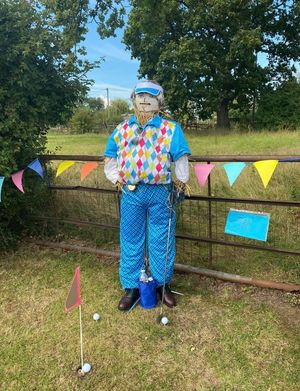 One of the scarecrows in Whixhall