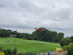 Supporting image for story: Air ambulance lands in Telford as man dies after medical emergency