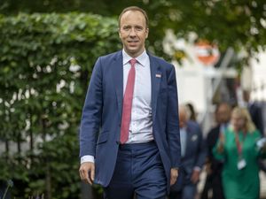 Supporting image for story: Hancock tests positive for Covid for a second time