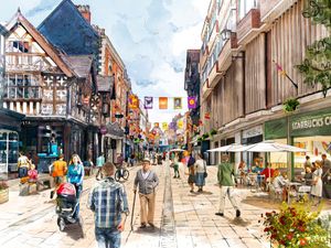 Supporting image for story: Disabled access reassurance over plans for Shrewsbury's town centre
