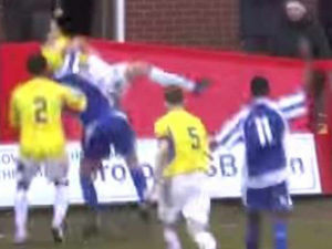 Supporting image for story: VIDEO: Bizarre red card after body slam at Worcester City game in Kidderminster