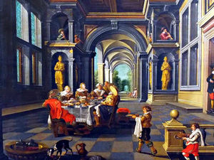 Supporting image for story: Rare painting found in cottage sells for £60,000 in Shropshire