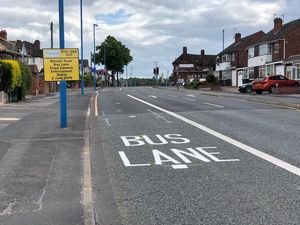 Supporting image for story: Drivers facing fines if caught using extended Walsall Road bus lane