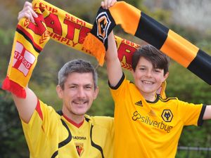 Supporting image for story: FA Cup semi-final: Father and son divided as Wolves take on Watford