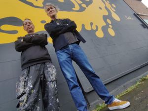 Supporting image for story: 'A privilege to combine my two loves of music and art' - Stourbridge artist completes his latest stunning piece of music icon artwork