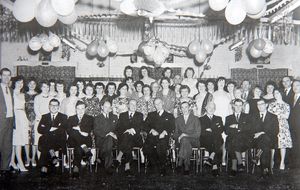 Stuart and Sons, Wordsley, Christmas Party. Undated.