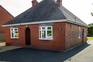 The Little Dawley bungalow where Mrs Minton was attacked