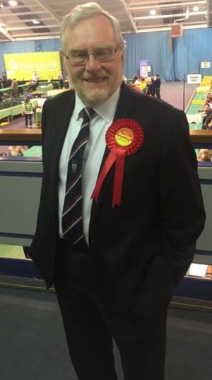 John Spellar at the count today