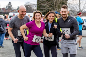 Left to right are Carl Beebee, Emily Beebee, Lauren King and Jamie Beebee, from Wellington