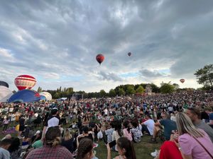 Supporting image for story: Telford Balloon Fiesta wows crowds despite Saturday's 'Night Glow' being cancelled for safety reasons