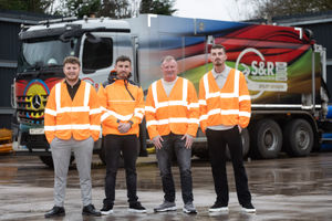 Staff at the S&R Construction depot