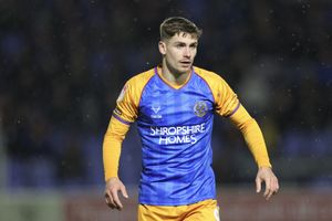 Shrewsbury Town striker George Lloyd 