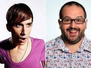 Supporting image for story: Russell Kane and Justin Moorhouse in Stafford