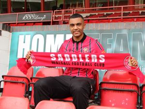 Supporting image for story: David Okagbue happier on Walsall return