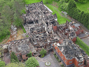 Supporting image for story: Fire-ravaged hotel on market for £250k