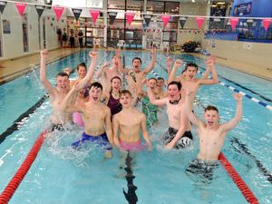 Supporting image for story: Bridgnorth pupils raise prom money with swim down memory lane