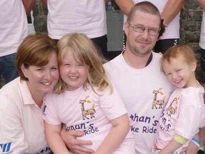 Supporting image for story: Army of cyclists rise to challenge for brave Bethan's cancer cause