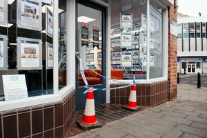 Zaza Johnson & Bath is also sealed off and shut