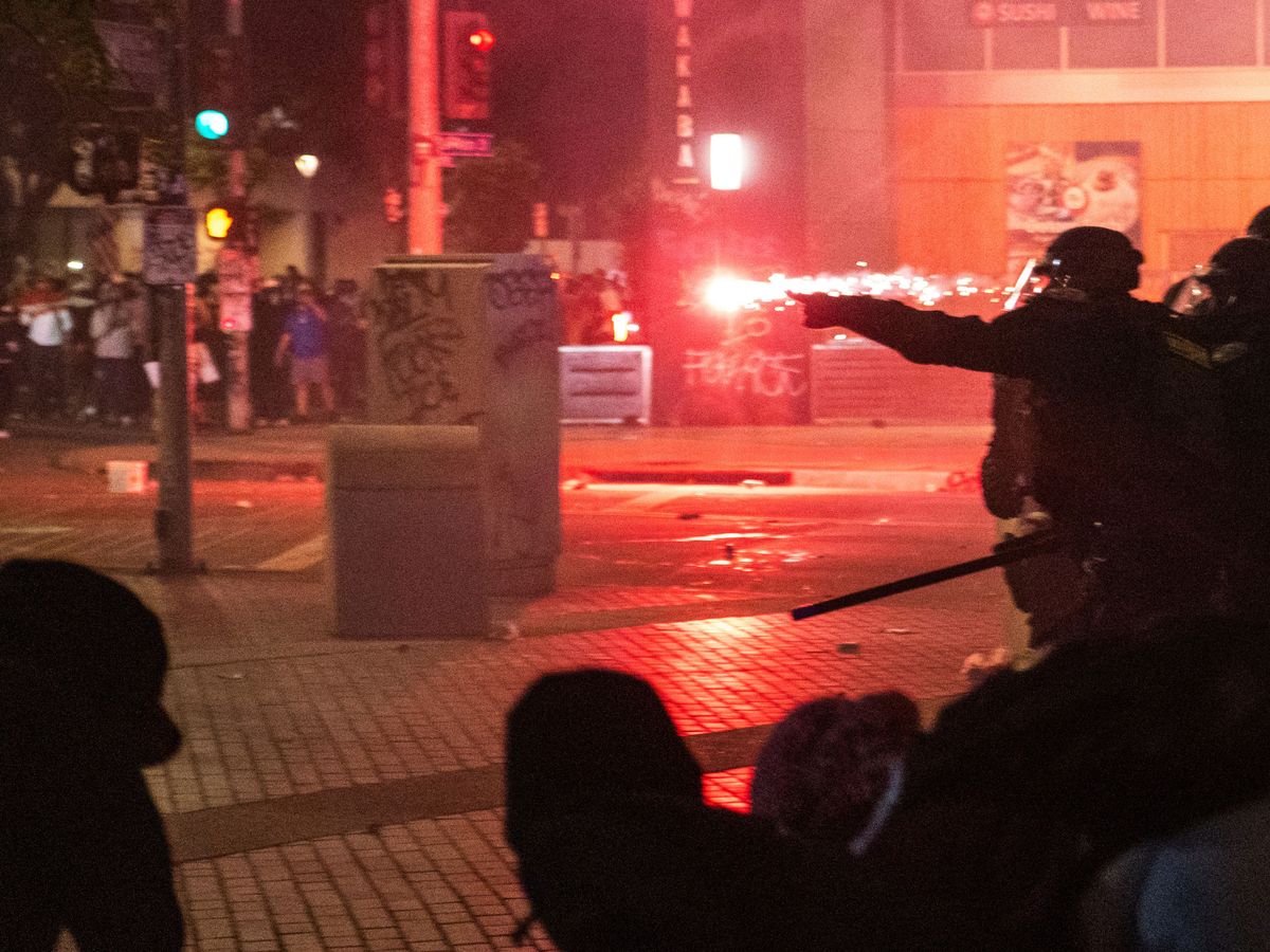 LA police enforce curfew as protests against Trump’s crackdown continue