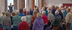 Supporting image for story: Over 80 voices unite for Guilsfield Singers’ inspiring Choral Day