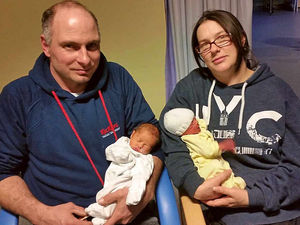Supporting image for story: Premature twins cared for 30 miles from Bridgnorth home due to lack of bed space