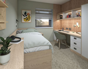 One of the new bedrooms