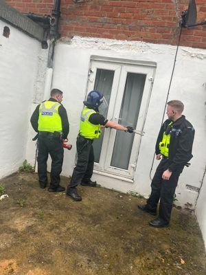 Dudley Police uncovered a cannabis factory in the Kate’s Hill area. Photo: @DudleyTownWMP