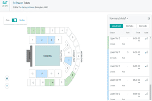 Tickets are on sale for more than double their original price