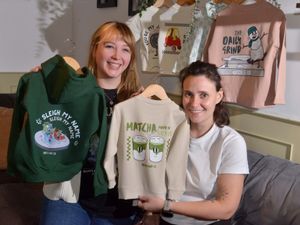 Supporting image for story: 'We couldn't find clothes we liked for our son so we designed our own at home - now we sell them online from Shropshire'