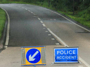 Supporting image for story: Motorcyclist in hospital after north Shropshire crash