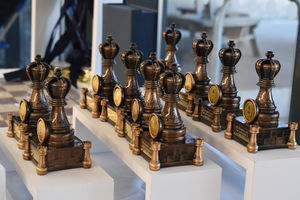 Top boy & top girl each receive a trophy