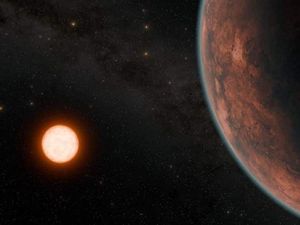 Supporting image for story: Astronomers discover potentially habitable planet