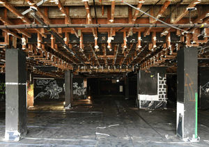 The eerie depths of the old Co-operative store which opened in 1931